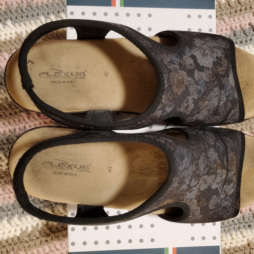 Springstep Flexus Nyaman Black/Multi Sandals - image 4